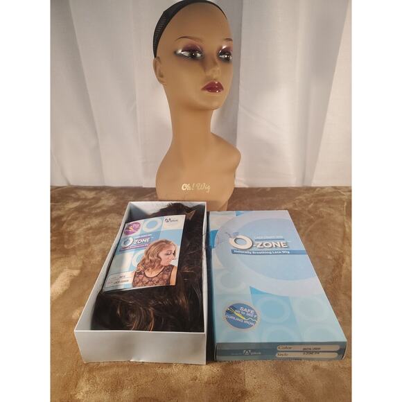 Aplus Ozone Synthetic Swiss Lace Front 004NW Wig Soft Body Wave Heat Resistant - Picture 1 of 6